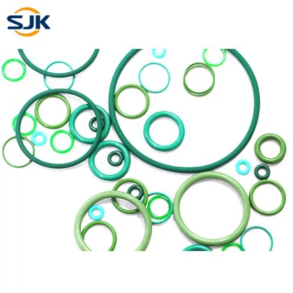 Zielony FKM O-ring